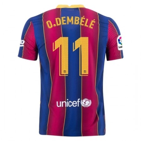 FC Barcelona Ousmane Dembele 11 Thuisshirt 2020-21